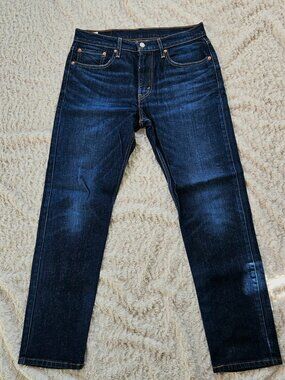 Levi’s 502 Regular Taper Jeans – Dark Blue Denim (W32 L32)